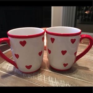 Heart mugs